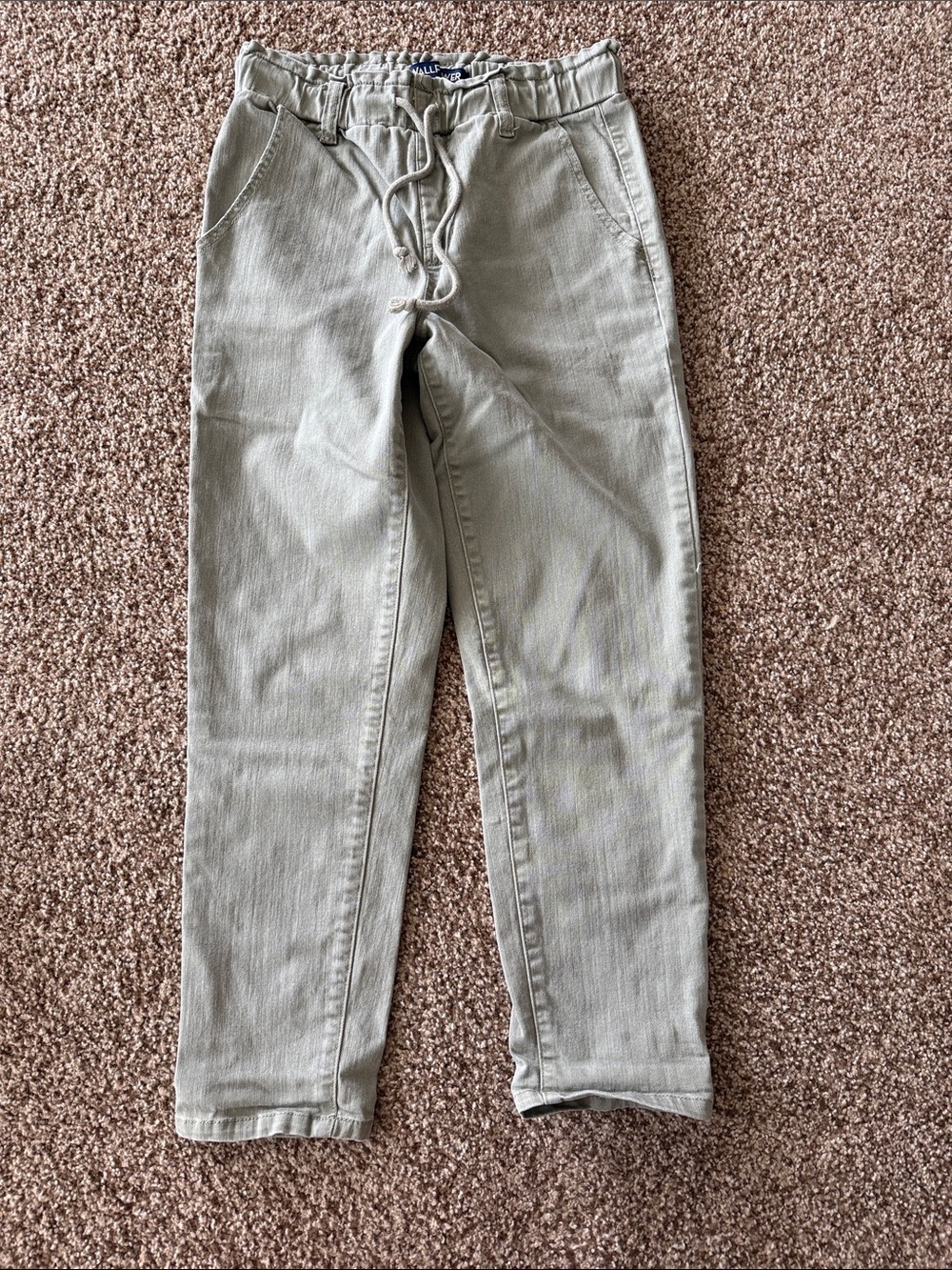 Wallflower Sage Drawstring Jogger Jeggings